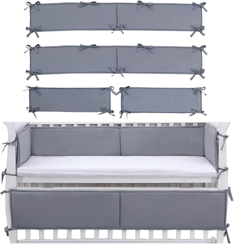 4PC Soft Breathable Mattress Edge, Cotton Bed Set 1. (11)