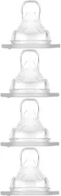4PACK BICO X PARA MAMADEIRAS MAM - FLUXO SUPER RÁPIDO - EMBALAGEM 4 UNIDADES