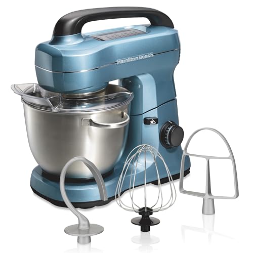 Hamilton Beach Electric Stand Mixer in Blue