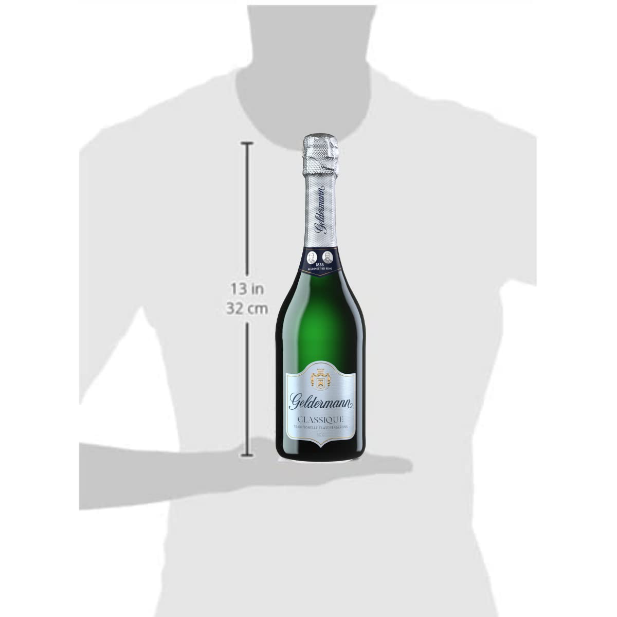 Geldermann Sekt Classique traditioneller Flaschengärung 6 x 0,75l