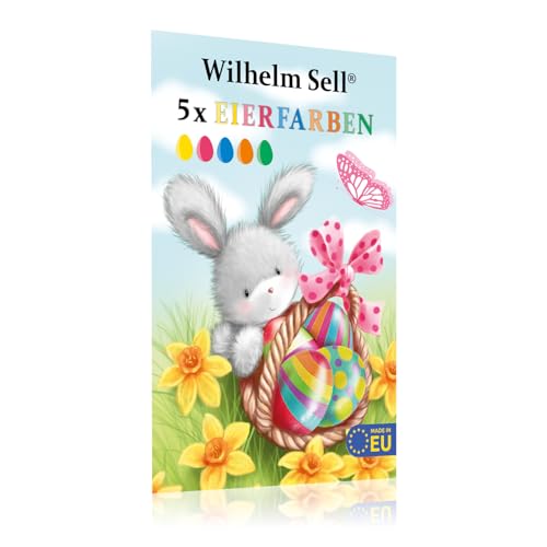 Wilhelm Sell® 15X Polvere Colorante Per Uova Di Pasqua - Perfetta Per Colorare E Dipingere Le Uova Di Pasqua - Adatta Per Uova Bianche E Marroni - Coloranti Per Uova Di Pasqua (Colorato) - 7