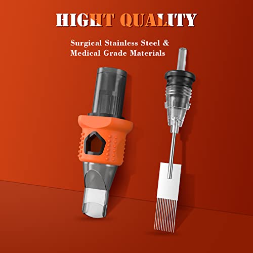 Inkin 9Rl Tattoo Cartridge Needles Silicone Wrap 0.30Mm Bugpin Round Liner 16Pcs For Rotary Tattoo Machine Supply (1009Rl) #TOP3