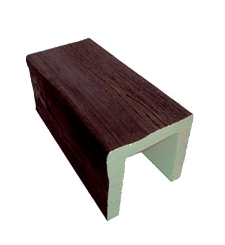 VIGA IMITACION MADERA DECORATIVA DE POLIURETANO 15CM DE ANCHO X 15CM DE ALTO X 3 metros DE LARGO