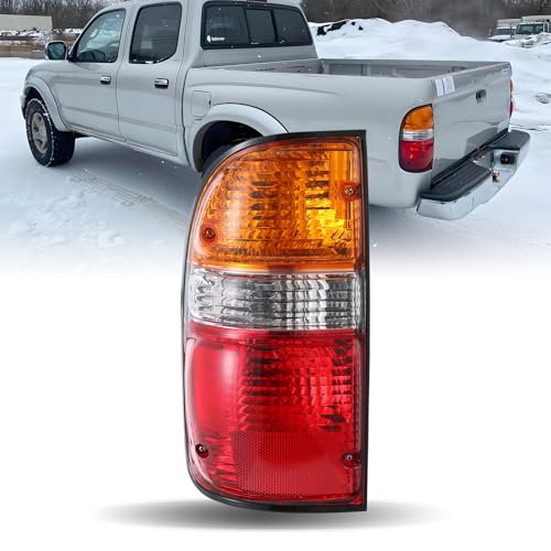 Tail Lights Assembly Compatible with 2001-2004 Toyota Tacoma 01-04 Tacoma Rear Taillight Assembly, Replace for 2800139 8156004060 8155004060 (Left, Drive Side)