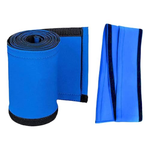 Cubierta De Barandilla De Piscina, 240cm Barandilla Piscina Cubierta Con Cierre Velcr Alta Resistencia, Escalera Piscinas Antideslizante Y Antiescaldaduras Para Enterrada