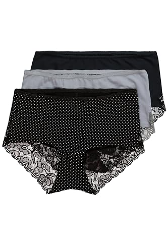 Slips hipster avec dentelle confortables pour rester active et élégante