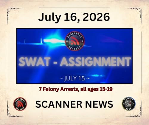 Thursday Jul 16 2026 - Scanner News