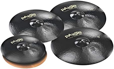 PaisteColor Sound 900 Series Medium Cymbal Set Extended Odd w/Free 17" Crash (Black)