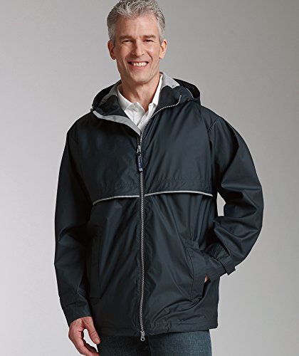 Charles River Men's New Englander Waterproof Rain Jacket (Reg & Ext Sizes)2