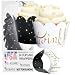 Twinkle Twinkle Little Star Decorations - 36 Gender Reveal Cupcake Wrappers, Outer Space Theme Birthday, Baby Shower Decor, Solar System Classroom B-Day Treats, Starry Night Slumber Party Supplies