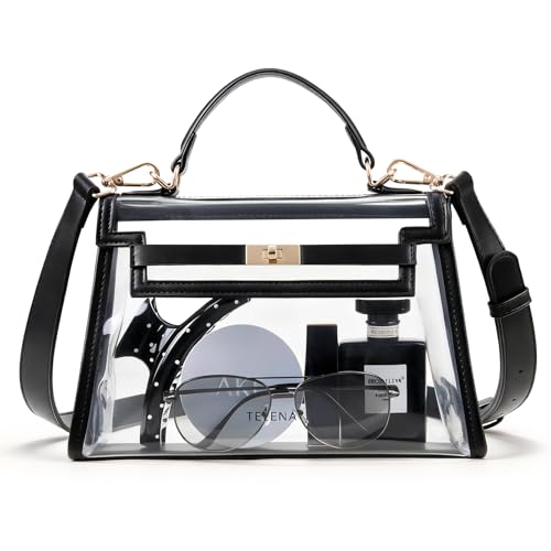Clear PVC Crossbody Purse - image 1