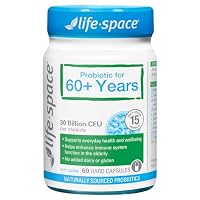 Life Space Probiotic Capsules for 60+ Years, 60 count