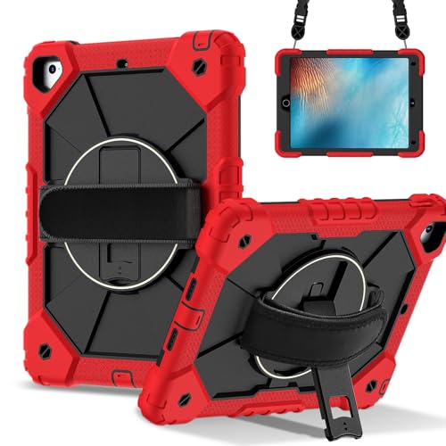 Étui iPad 6 enfant avec bandoulière pour les trajets en voiture