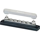 Blue Sea Systems The Amazing Quality Blue Sea 2300, 150 Ampere Common BusBar 10 x #8-32 Screw...