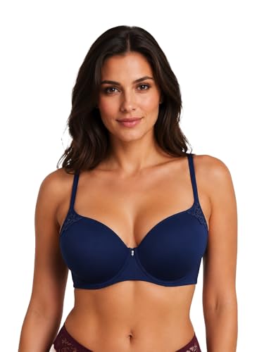 Image of Viola's Secret 6 Pack of Color Print T-Shirt Bras B Cup C Cup and D Cup