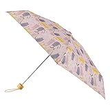 totes ECO-BRELLA® Compact Round Dotty Cat