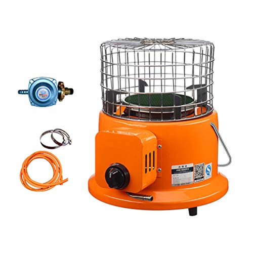 Tragbarer 2-in-1-Propangas-Heizstrahler und -Herd, für Outdoor-Camping, Camping, Zelt-Heizung für Eis, Angeln, Rucksackreisen, Wandern, Jagd,