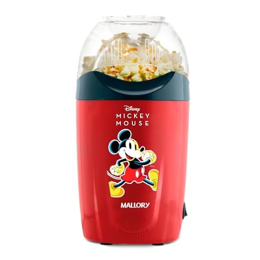 Pipoqueira Elétrica Mallory Disney Mickey Mouse 1 Pipoqueira Elétrica Mallory Disney Mickey Mouse 127V