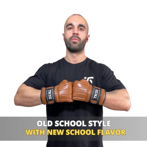 Tk Boxing Gladiators - Bag Mitt Gloves (Brown, M) #TOP2