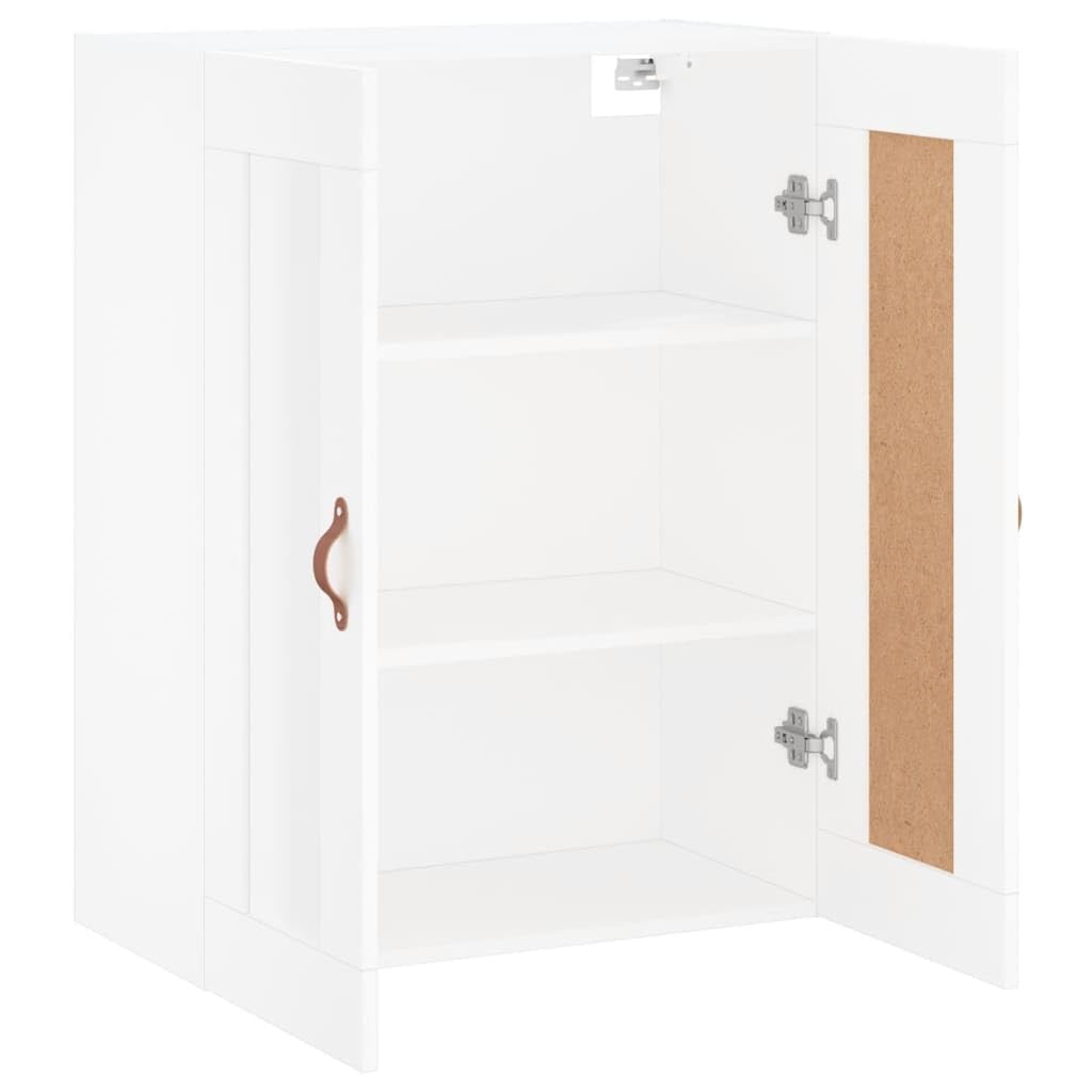 Armario de pared blanco 69,5 x 34 x 90 cm madera armario colgante