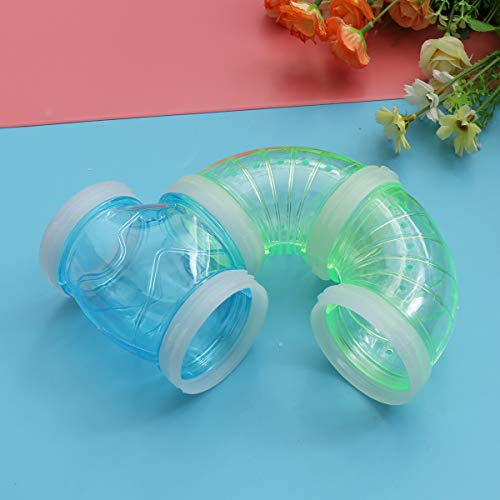 Hamster Tube Set,S-Shape Curved Pipe Pet Cage Tunnel Diy Assorted Hamster Cage Toy Fun Tunnel For Small Animals Like Rat,Syrian Hamster,Gerbil Tunnel #TOP5