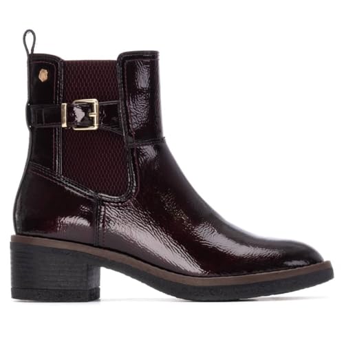 Bottines femme bordeaux Carmela en taille 36 pour vos tenues décontractées