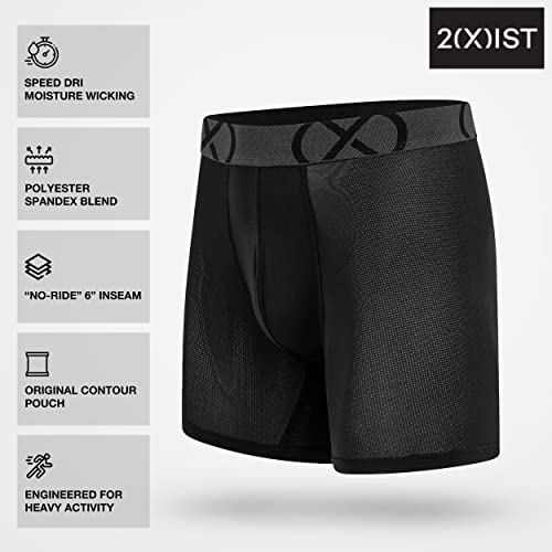 2(X)Ist Mens Underwear Boxer Briefs For Men Pack, Breathable Comfortable Mens Boxers Underwear With Stretch 4 Pack #TOP4