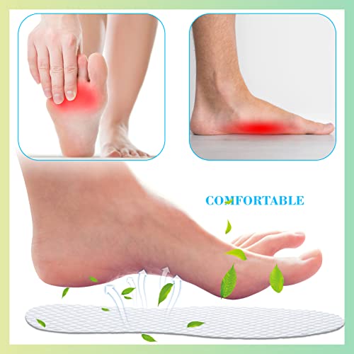 100 pares de plantillas desechables transpirables Janmercy miniatura 6