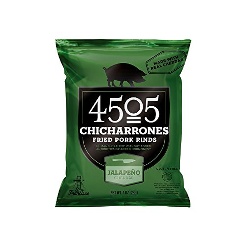 4505 Chicharrones (Fried Pork Rinds) (Jalapeno Cheddar), 4 Pack