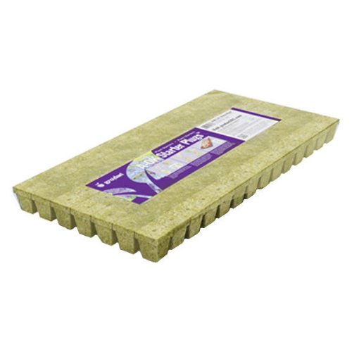 1.5 in. - A-OK Starter Grow Plugs - Stonewool - 98 Plugs per Sheet - Grodan 713025