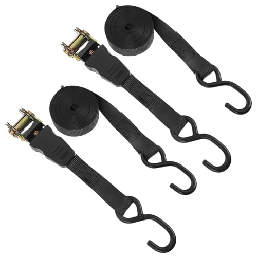 Sangles cliquet 25mm moto tendeurs polyester pour fixation bagages et arrimage remorque