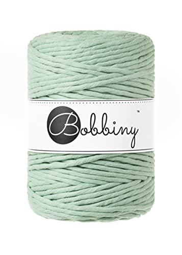 Bobbiny Cordon en macramé 5 mm 100 m (Aloes)