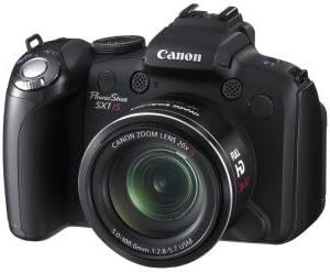 canon powershot sx1is 10 mp cmos digital camera with 20x wide angle optical image stabilized zoom and 2 8 inch lcd
