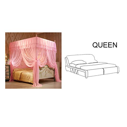 sillervan mosquiteiro para cama meninos e meninas - tela quadrada renda para crianças, decoração ber