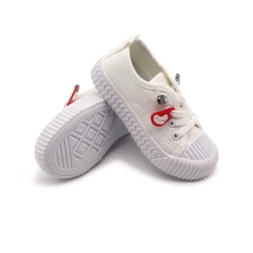 Toddler Shoes 0-12 yrs Little Kids Shoes Canvas Sneakers Unisex for Boys and Girls Toddlers Slip-on Sneakers Comfortable Skin-Friendly Breathabl Causal Running Shoes3
