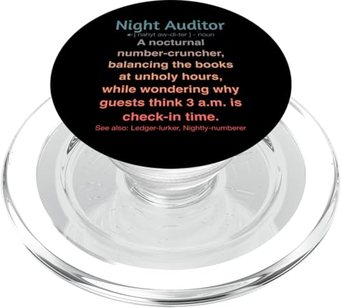 Auditeur de Nuit PopGrip pour MagSafe PopSockets poignée téléphone portable et support bureau