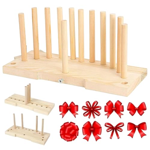Herramienta para hacer lazos de madera portátil que soluciona los nudos flojos en manualidades 2