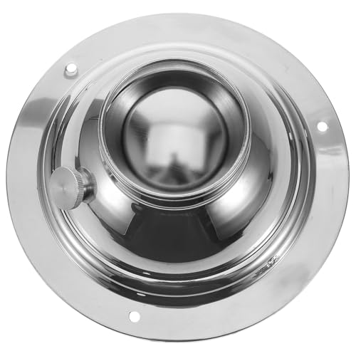 Aération murale ronde en acier inoxydable avec sortie réglable