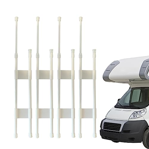 Barras mola para RV - Haste Tensão Ajustável para Geladeira,Ferramenta retenção design mola interna