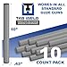 Tabweld Black Plague PDR Glue Sticks - Paintless Dent Repair - Grey, 10 Pack
