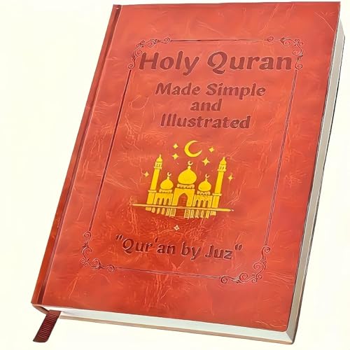 Kaminii The Quran Journey - New Holy Quran Made Simple and Illustrated, Quran Study Guide All 114 Surahs