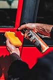 The Rag Company Off Road – zestaw stołowy – wysokiej jakości aplikator opatrunkowy z mikrofibry; nakładaj i wyrównaj opatrunki do wykończenia bez smug; 2 gąbki z aplikacją i 2 ręczniki; splot perłowy,
