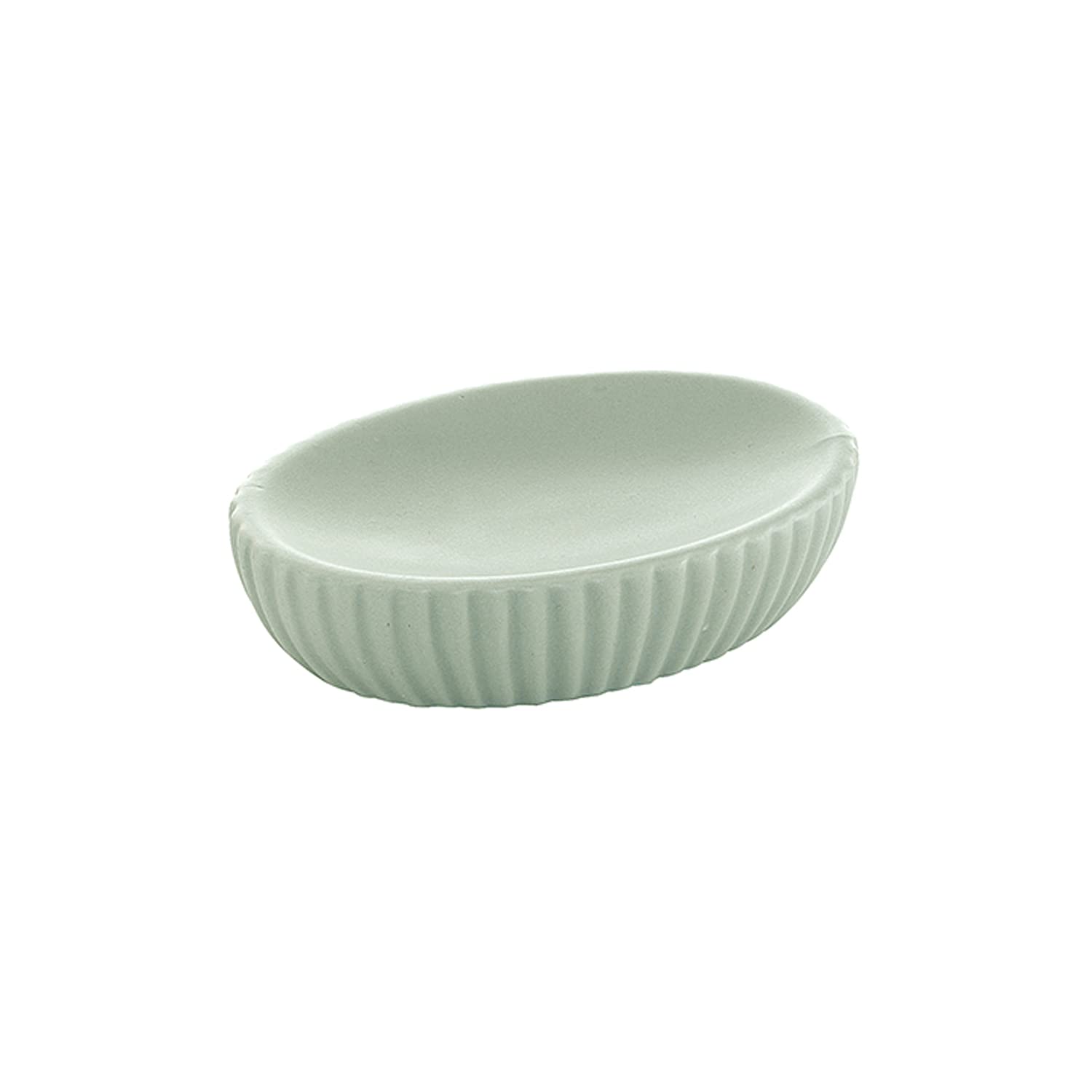 Gedy G-Marika Porte-Savon Vert Menthe Élégant En Céramique – Design Raffiné R&S, 3 X 12 X 8,3 Cm, Garantie 2 Ans
