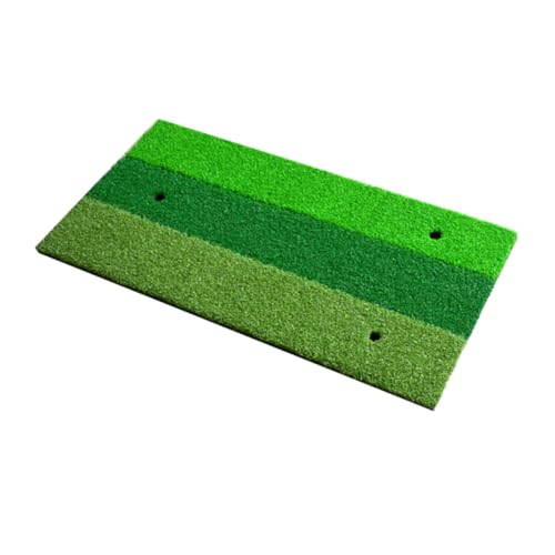 GANAZONO Practice Swing Mat Portable Hitting Surface 30x60cm 3 Options Realistic Grass Feel for Indoor/Outdoor Golf Training