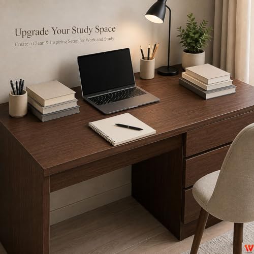 Image of WISDOM Wood Grain Wallpaper Peel and Stick Self-Adhesive Removable Waterproof Textured Thick Vinyl Contact Paper for Cabinet, Wall, Furniture, Countertop 12x78 in, Coffee Wood