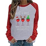 WANGTIANXUE Weihnachten Bluse Oversize Damen Hemd XXL Kapuzenjacke Damen Weihnachten Kleid Damen Hemd Karriert Frauen Hoodie Decke XXL Hoodie Men Kapuzenjacke Damen Fleece Langarmshirt Rosa Damen D