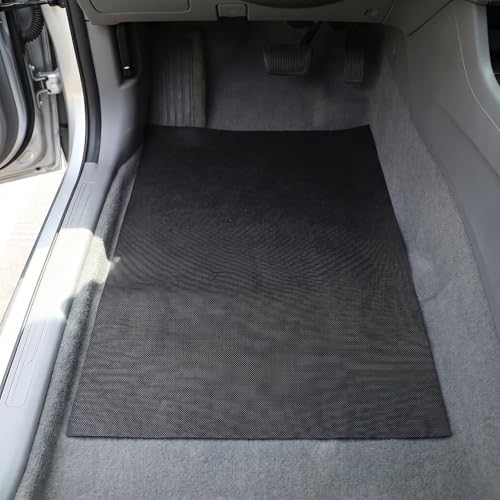 Alfombrillas para coche que evitan manchas en suelo textil negro ligero de interior 5