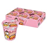 6 X Samyang Carbo Cup Noodles 80g – Buldak Carbonara Hot Chicken Flavour Spicy Ramen Spaghetti Coreani Cucina Asiatica Halal