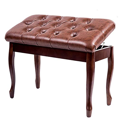 TEmkin Tabouret de Piano Tabouret de Piano Double Banc de Piano avec Cuir PU Tabouret de Banc de Piano en Bois avec Rangement Coussin en PU Fonction de Rangement Cuir PU imperméable - Les Beatles, Paul McCartney, John Lennon, RIngo Starr, George Harrison TEmkin Tabouret de Piano Tabouret de Piano Double Banc de Piano avec Cuir PU Tabouret de Banc de Piano en Bois avec Rangement Coussin en PU Fonction de Rangement Cuir PU imperméable – Image 3