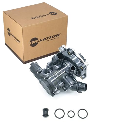 DR.MOTOR AUTOMOTIVE DRM21704 Bomba de agua con juntas con termostato Tipo de servicio: mecánico Tipo de cárter/carcasa: con carcasa (cárter) Número de dientes: 29